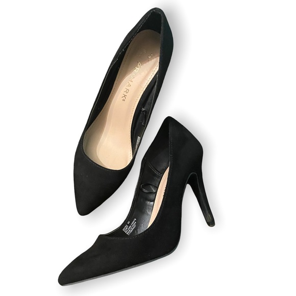 👠 Beautiful Primark Black Suede Pumps Size 7 - Picture 4 of 12